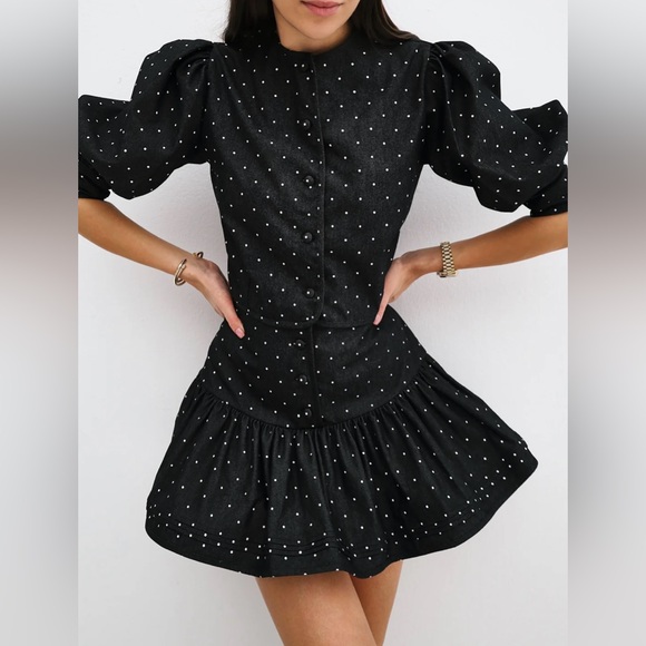 Vita Grace Polka Dot Skort Set - Picture 1 of 7